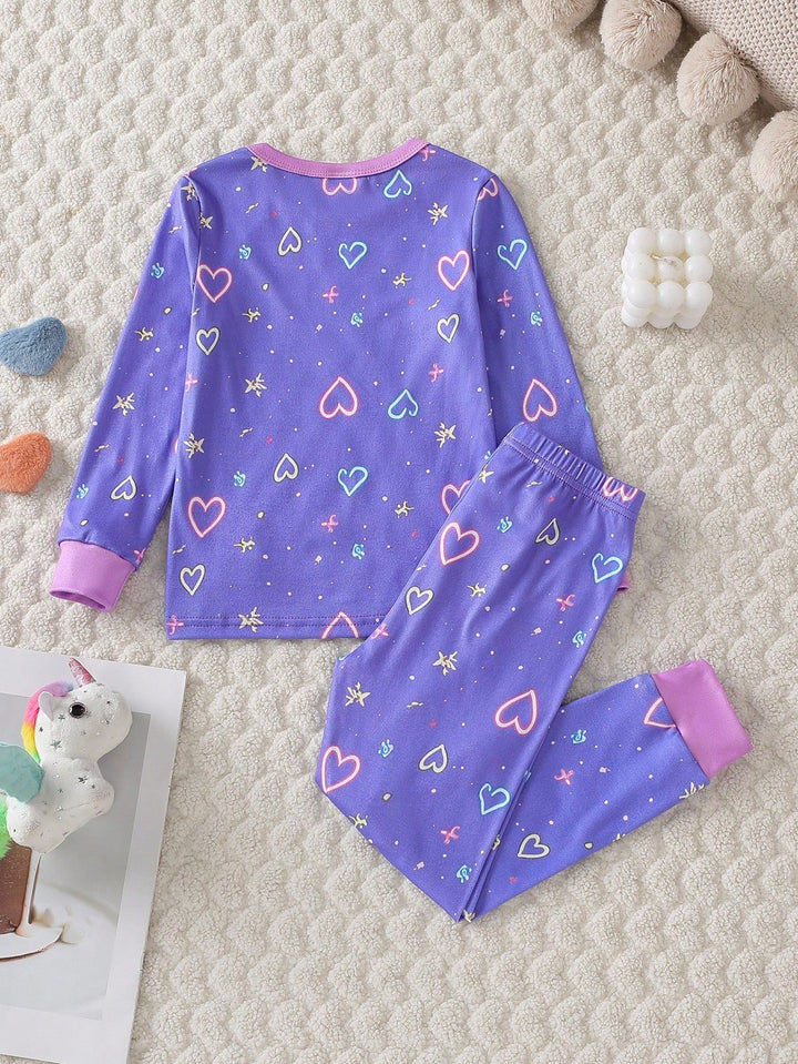 Compleu pijamale SHEIN, mov