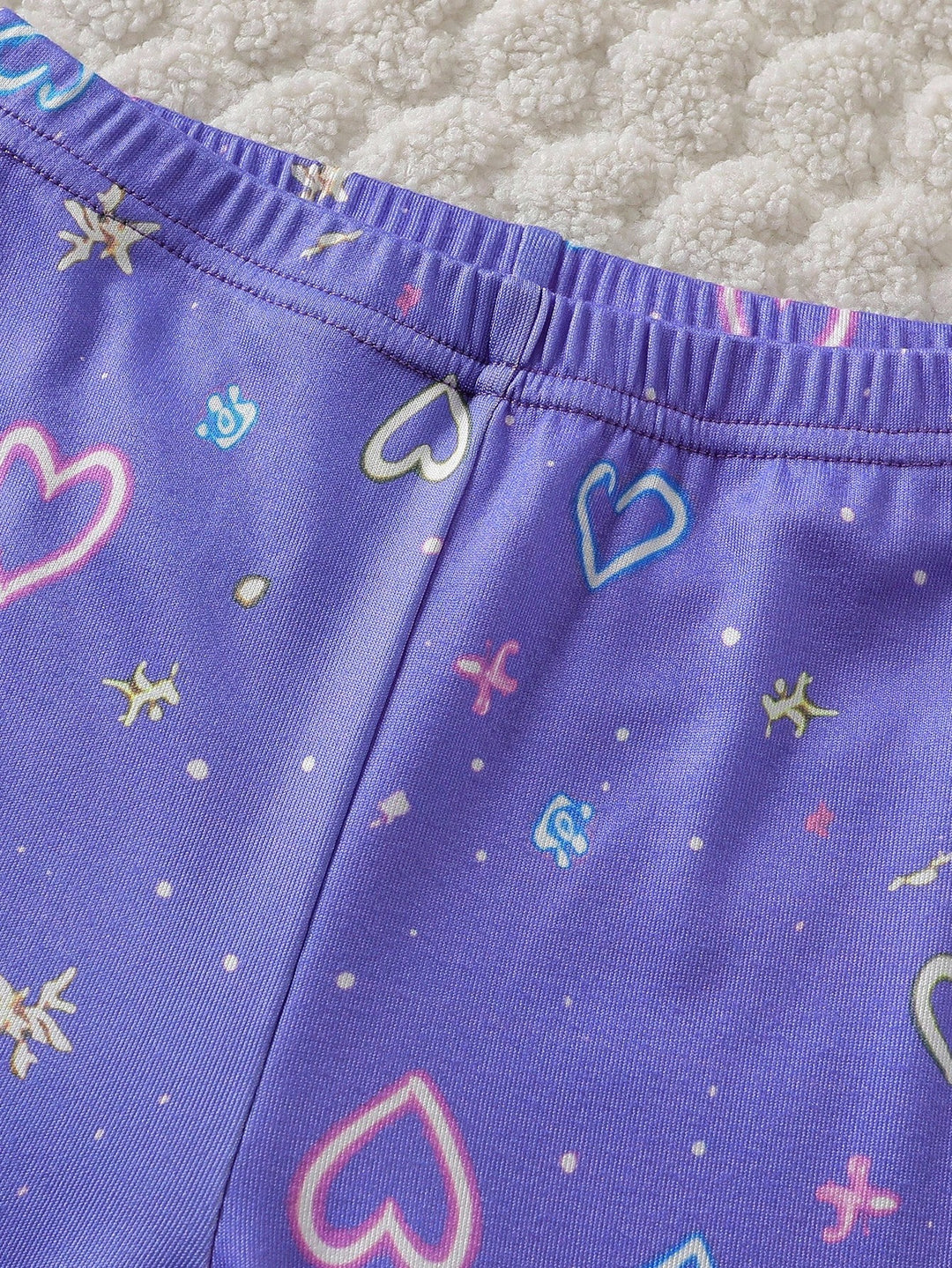 Compleu pijamale SHEIN, mov