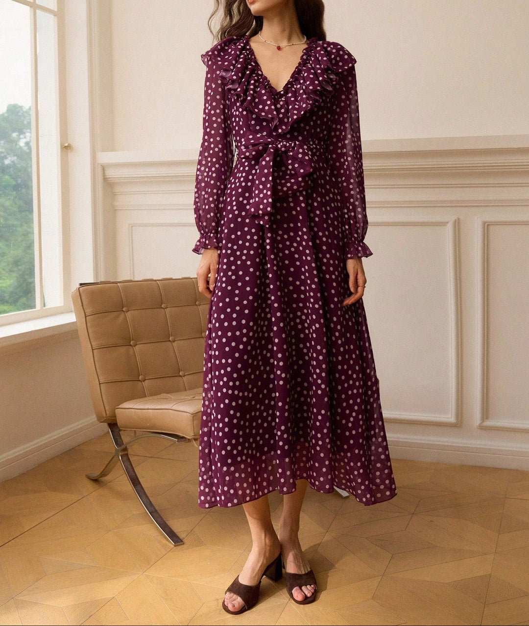 Shein midi ruha, vegyes színek