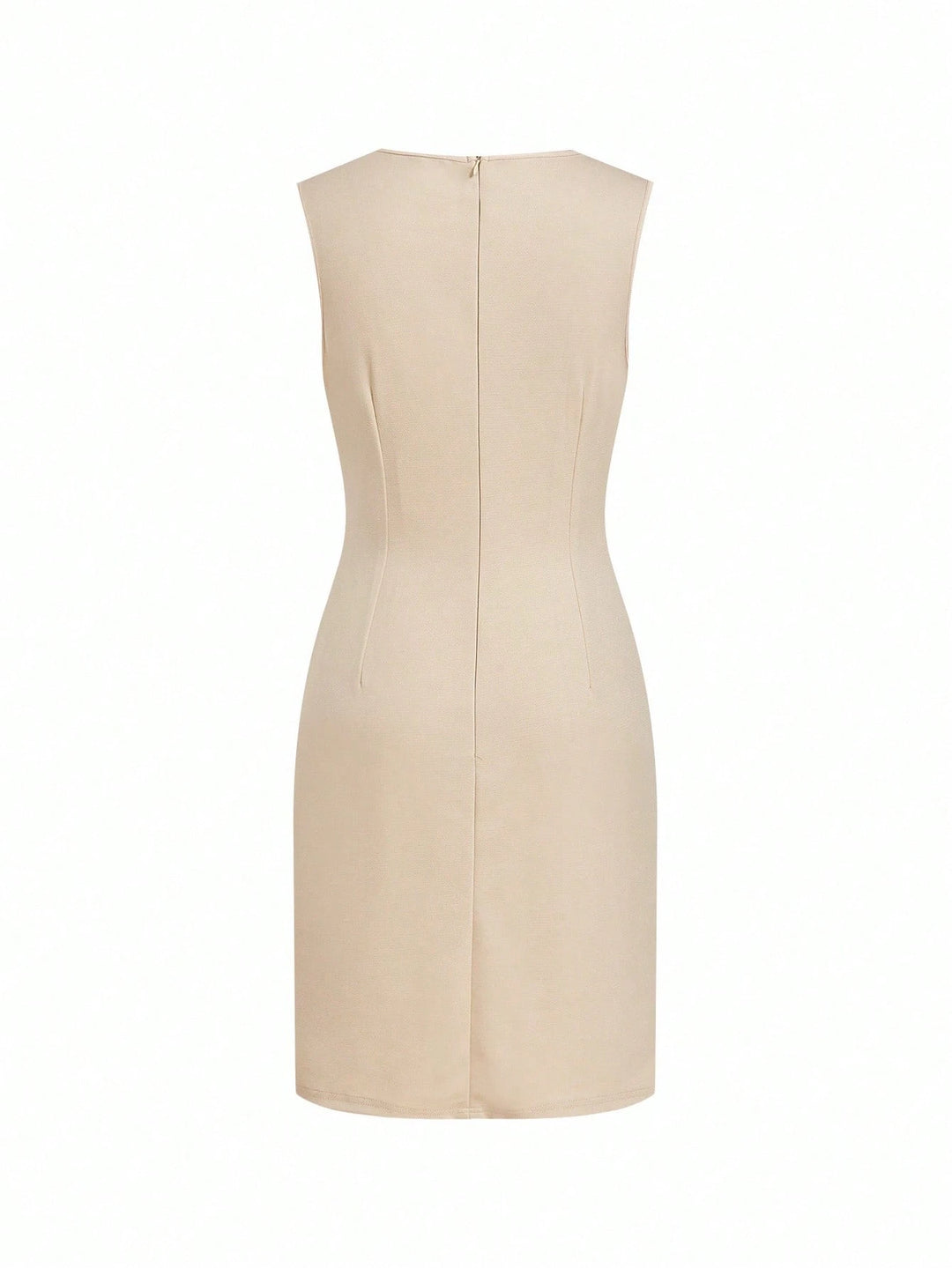 Set rochie și sacou Shein, crem