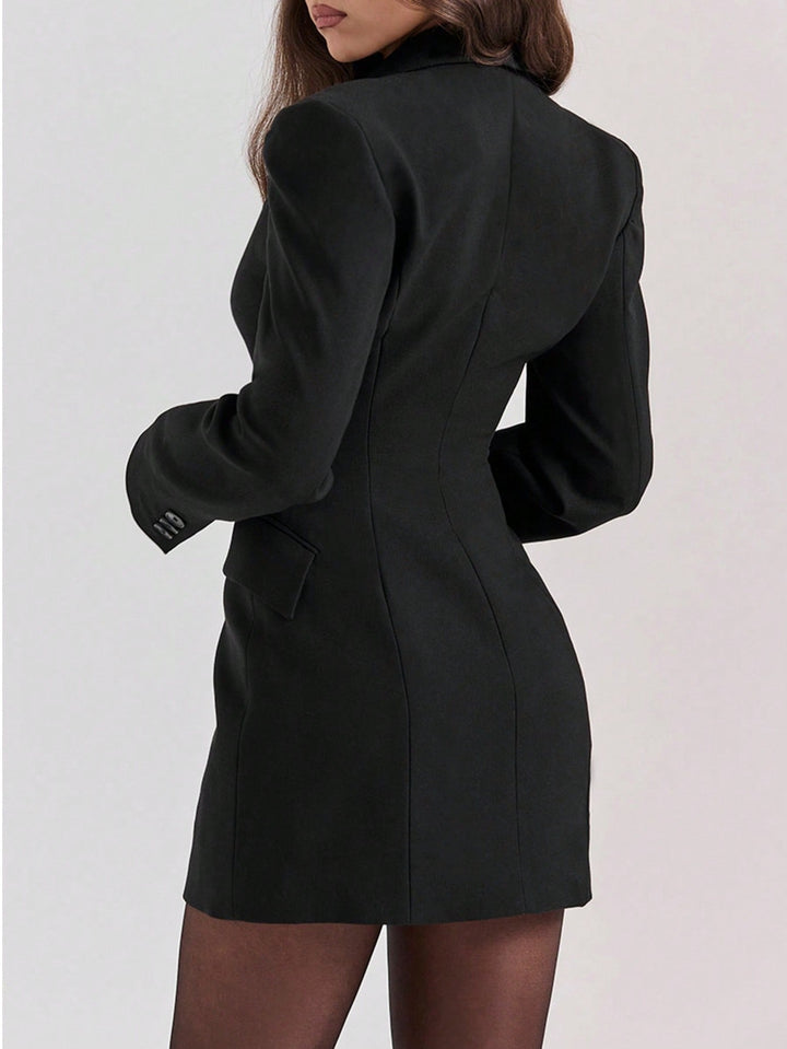 Sacou SHEIN, negru