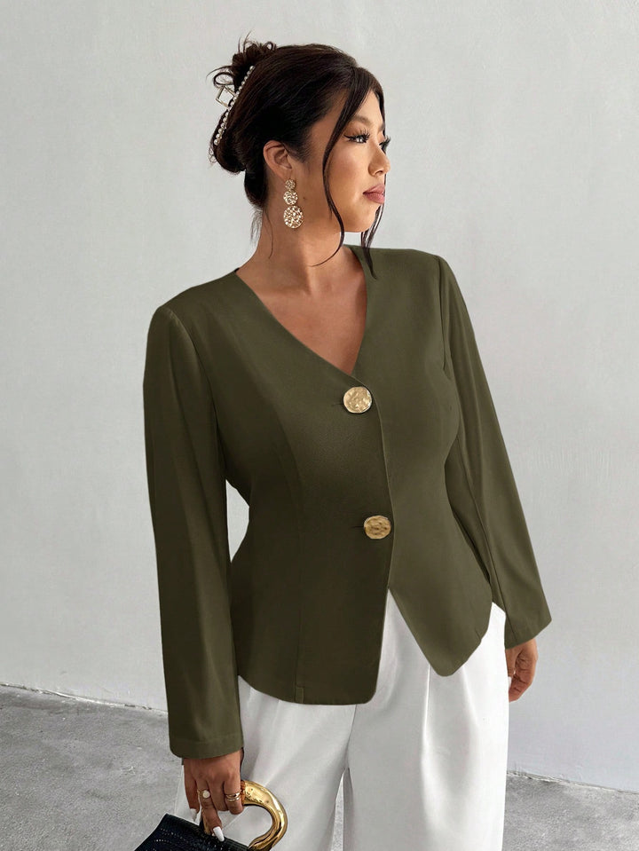 Sacou SHEIN, verde