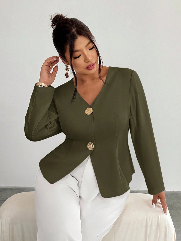 Sacou SHEIN, verde