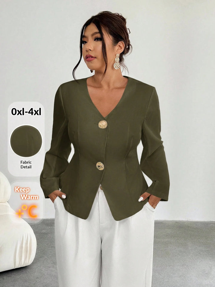 Sacou SHEIN, verde