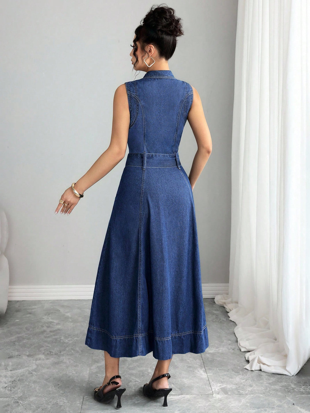 Rochie de blugi SHEIN, albastru