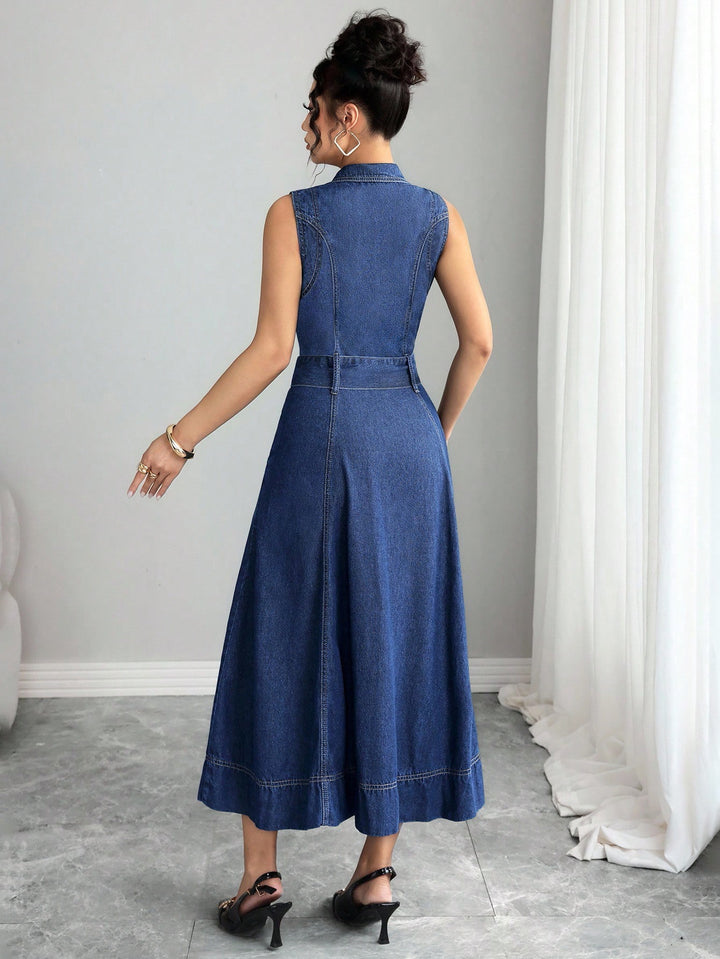 Rochie de blugi SHEIN, albastru