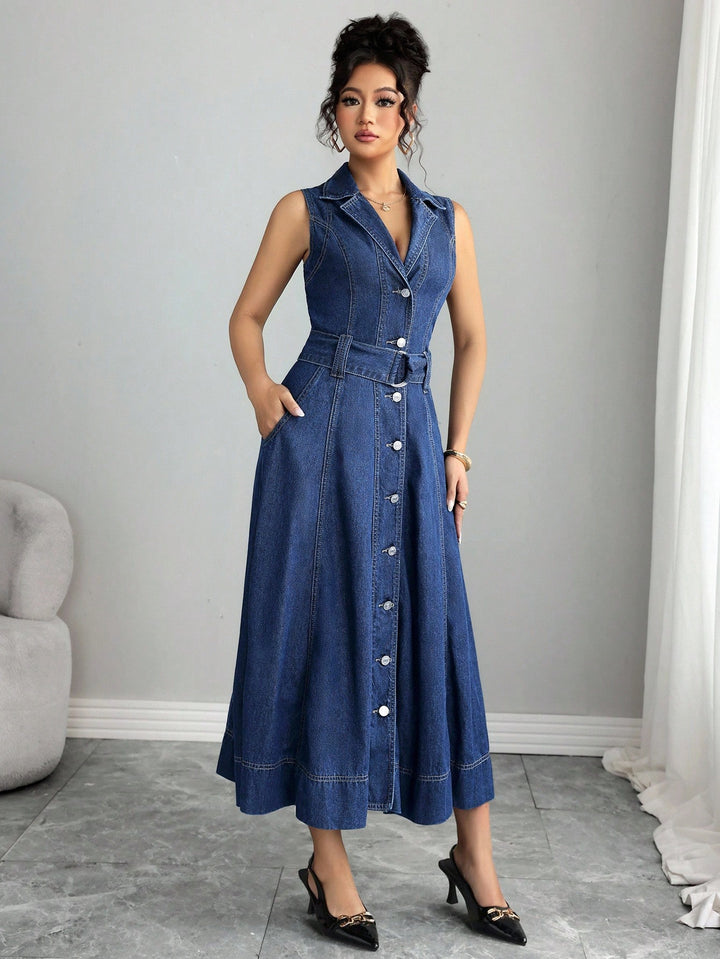 Rochie de blugi SHEIN, albastru