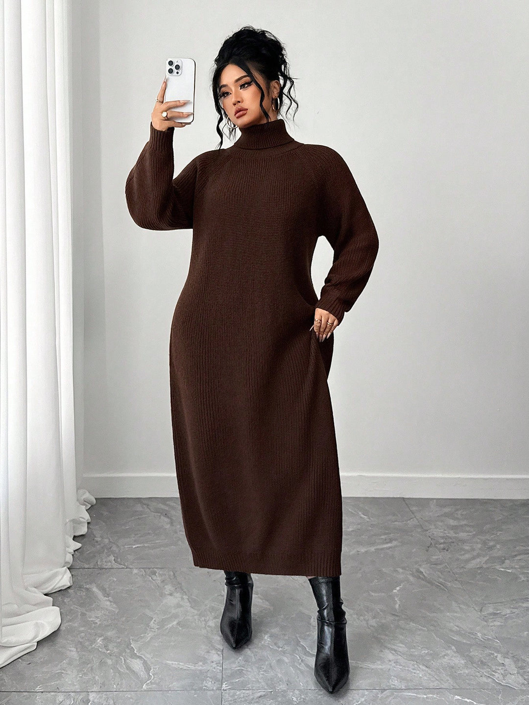 Rochie SHEIN, maro