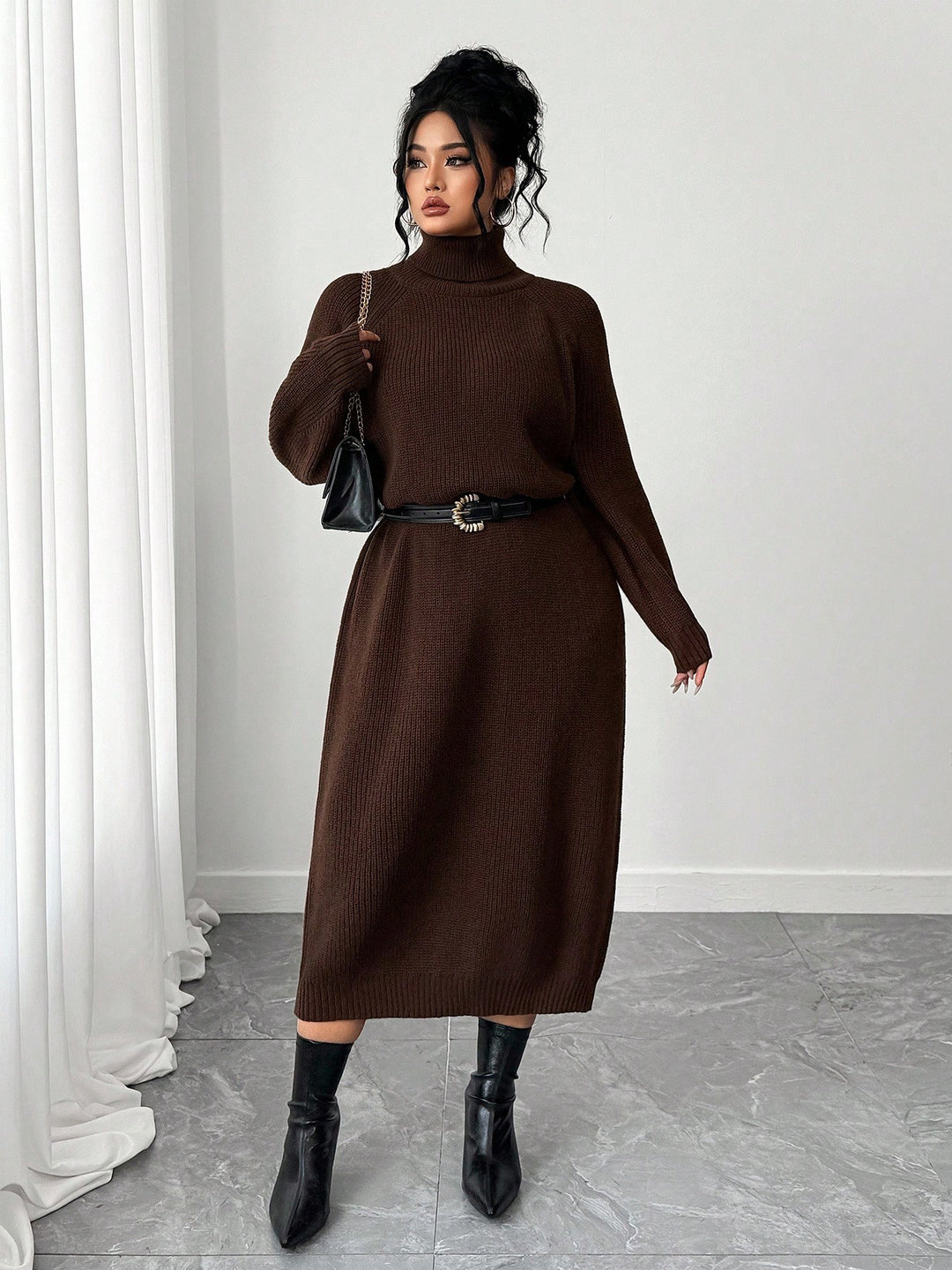 Rochie SHEIN, maro