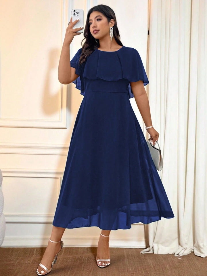 Rochie midi SHEIN, albastru