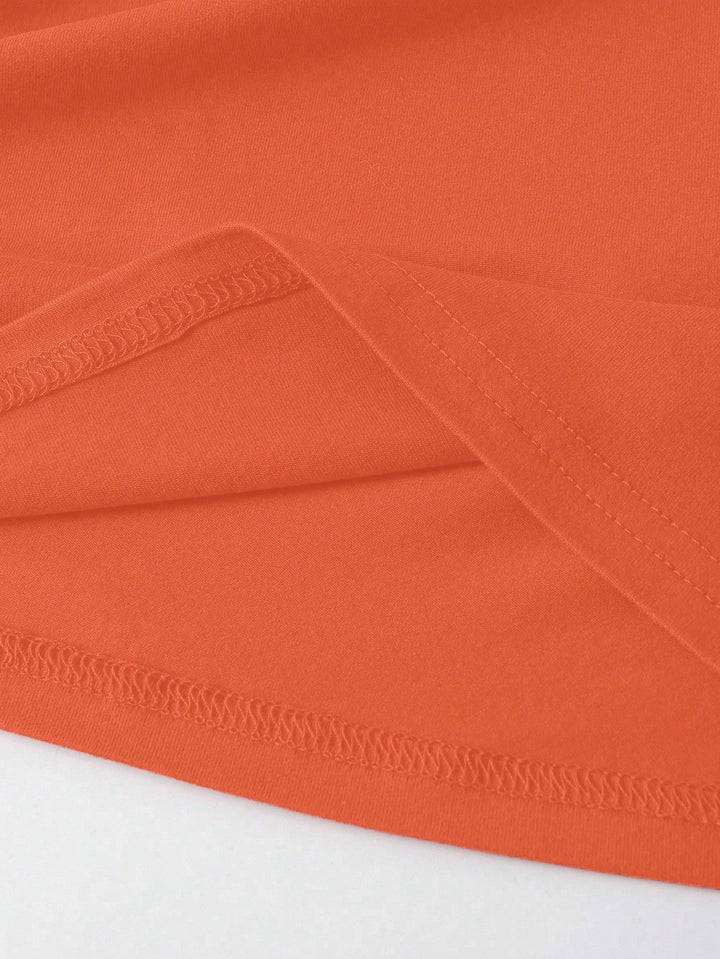 Tricou SHEIN, portocaliu