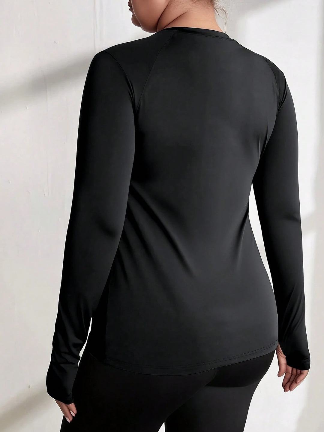 Blúz SHEIN, fekete