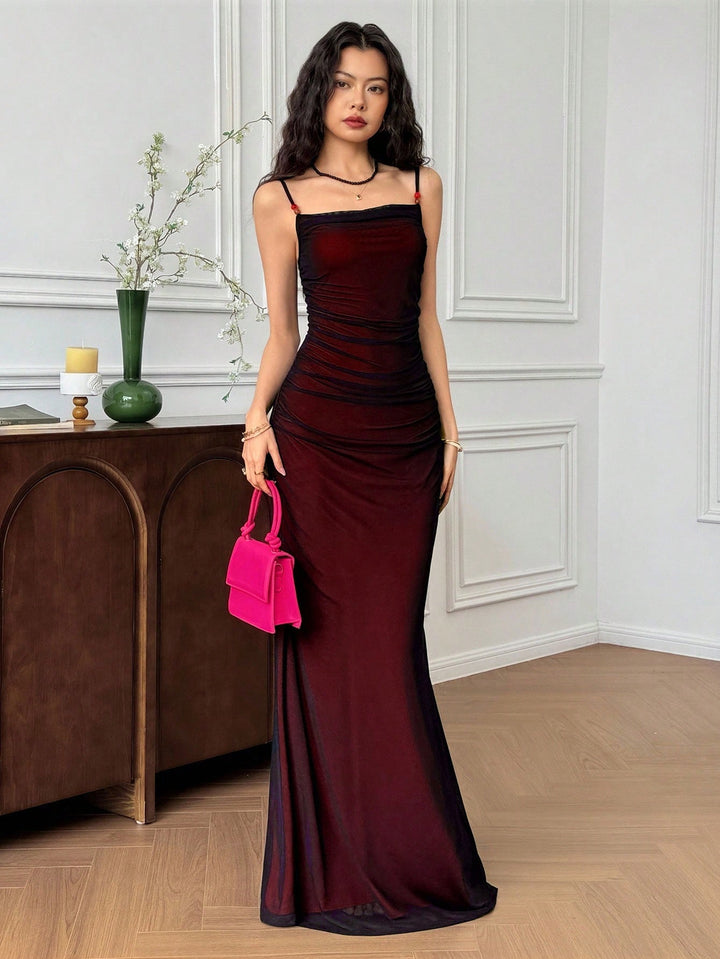 Rochie maxi SHEIN, mix culori