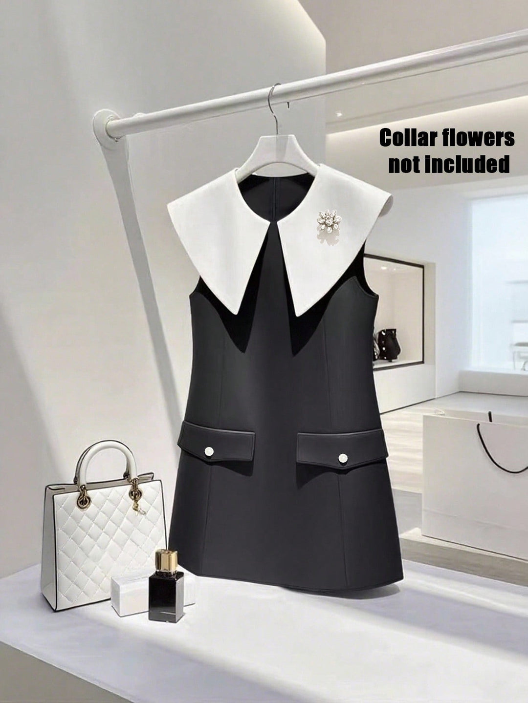 Rochie scurtă SHEIN, negru