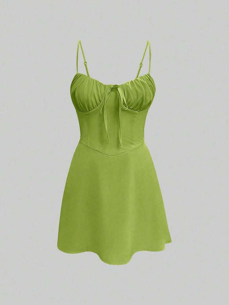 Rochie mini SHEIN, verde