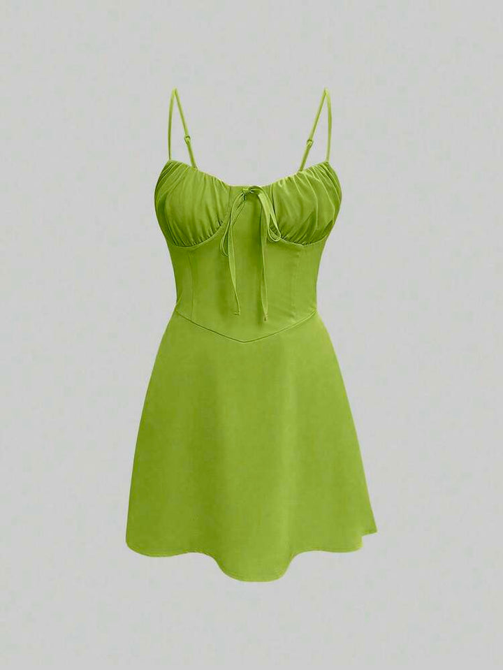 Rochie mini SHEIN, verde