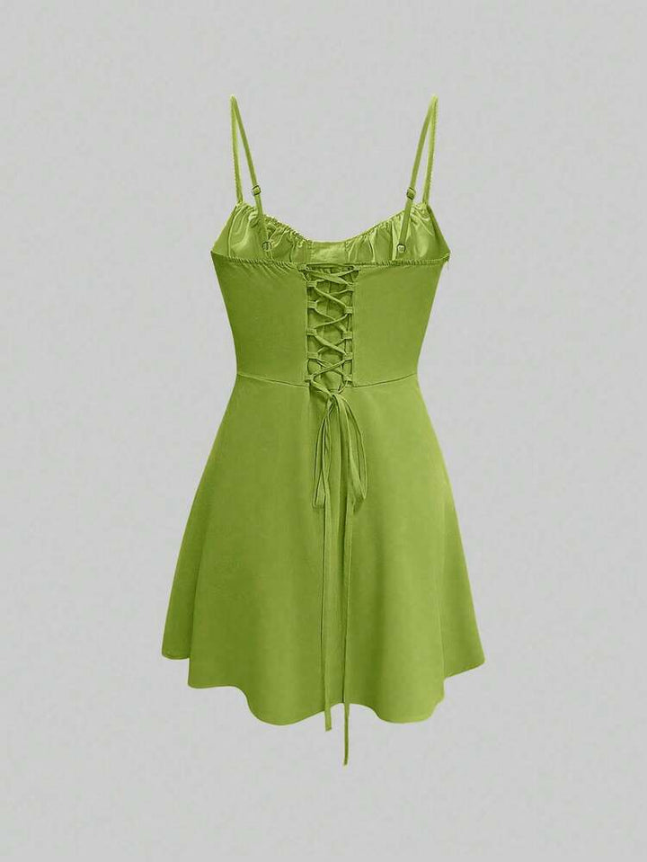 Rochie mini SHEIN, verde