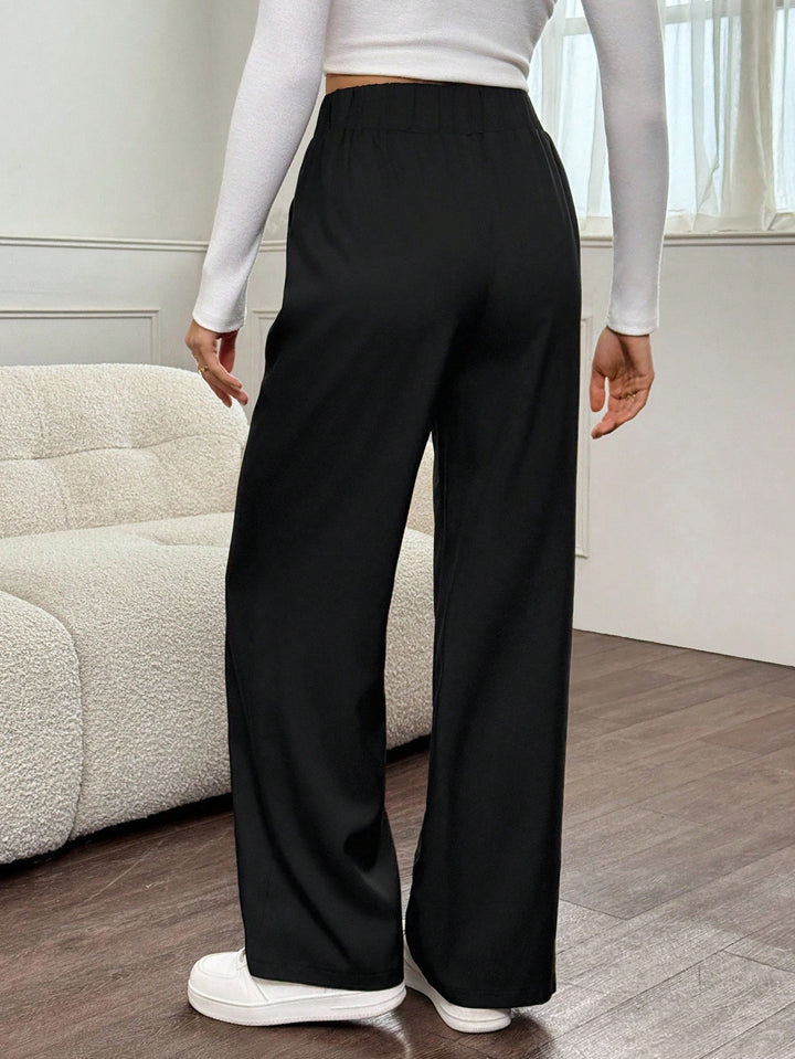 Pantaloni SHEIN, negru