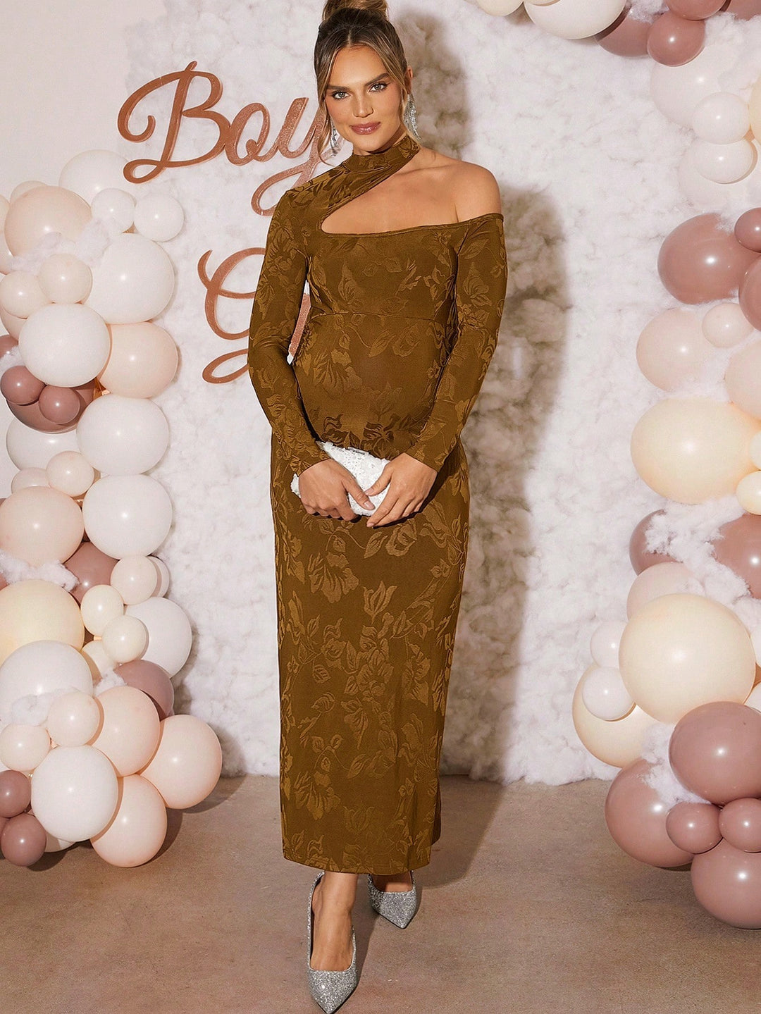 Rochie SHEIN, kaki