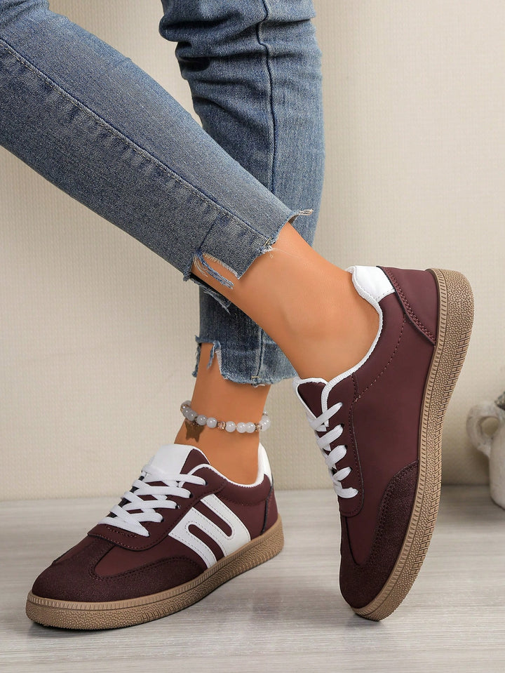 Pantofi sport SHEIN, vișiniu