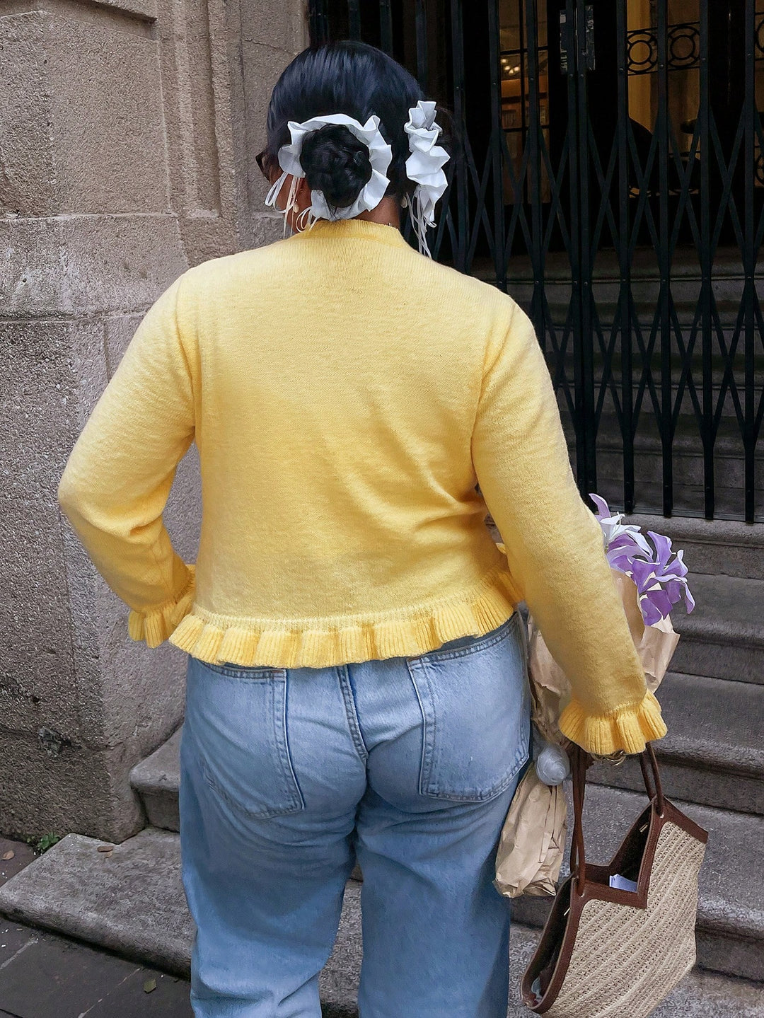 Cardigan SHEIN, galben