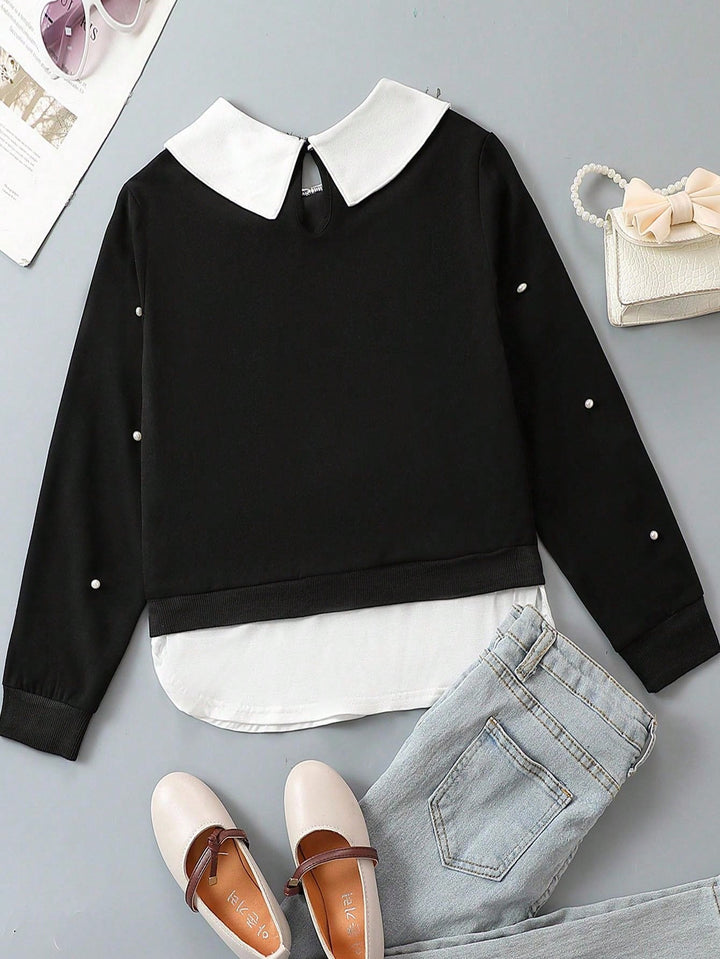 Hanorac SHEIN, negru