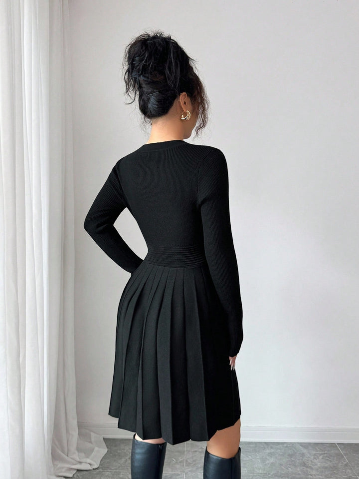 SHEIN mini ruha, fekete