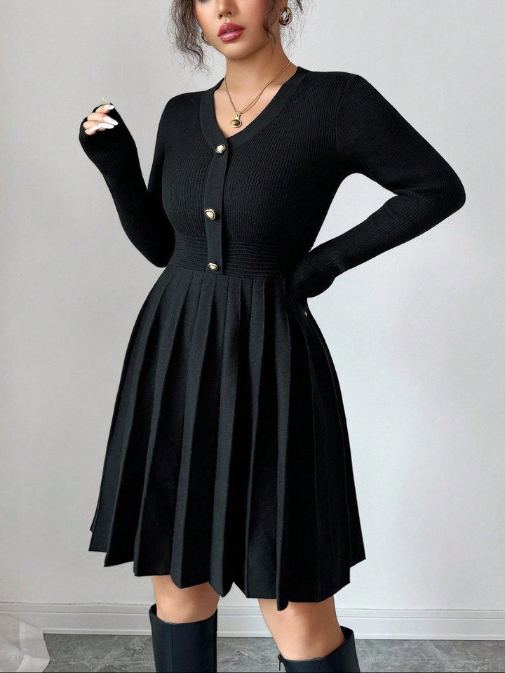 SHEIN mini ruha, fekete