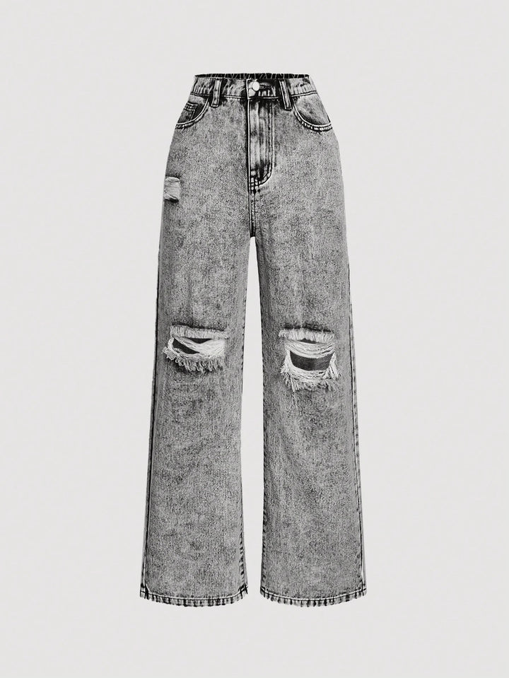 Jeans SHEIN, gri
