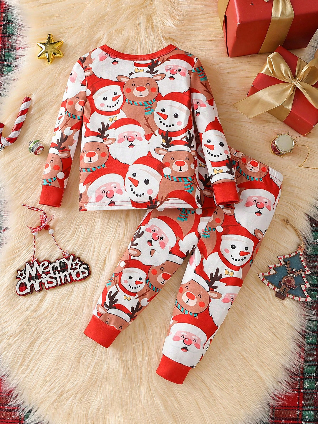 Pijama SHEIN, roșu