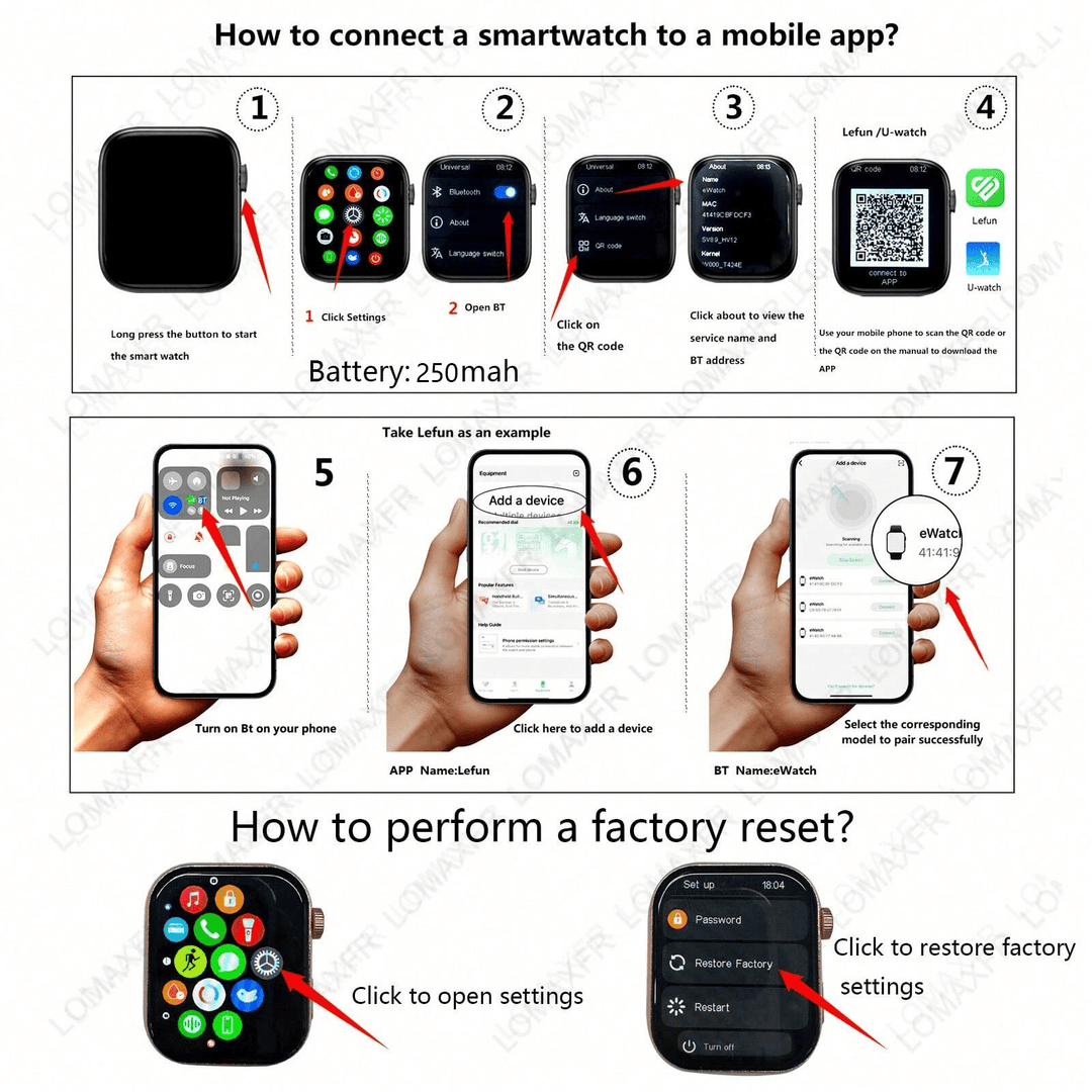 Ceas smartwatch SHEIN