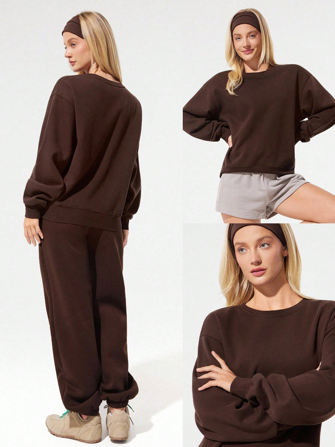 SHEIN blúz, barna