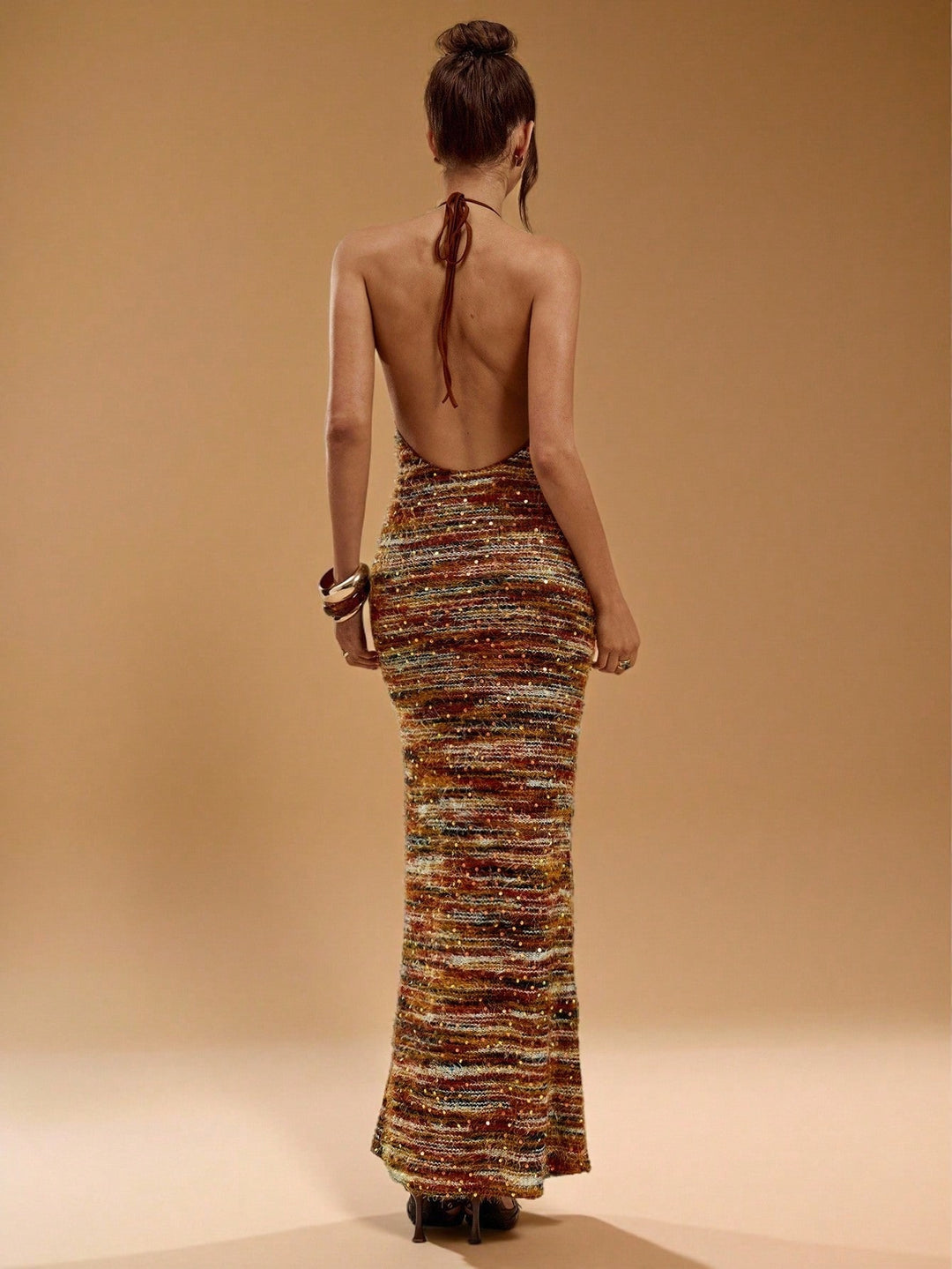 Rochie maxi SHEIN, mix culori