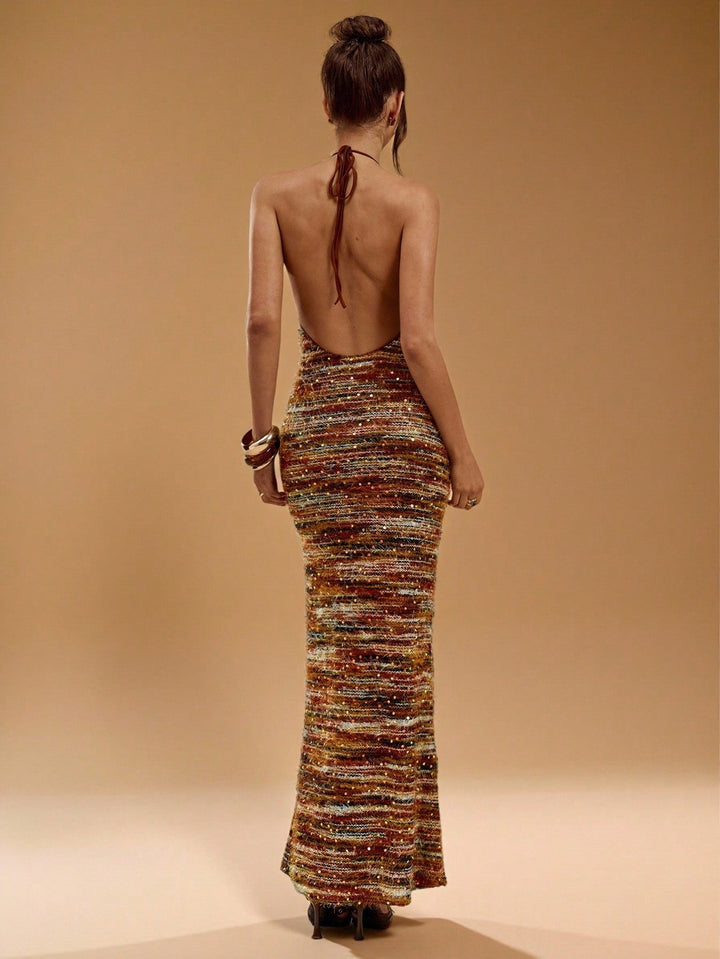 Rochie maxi SHEIN, mix culori