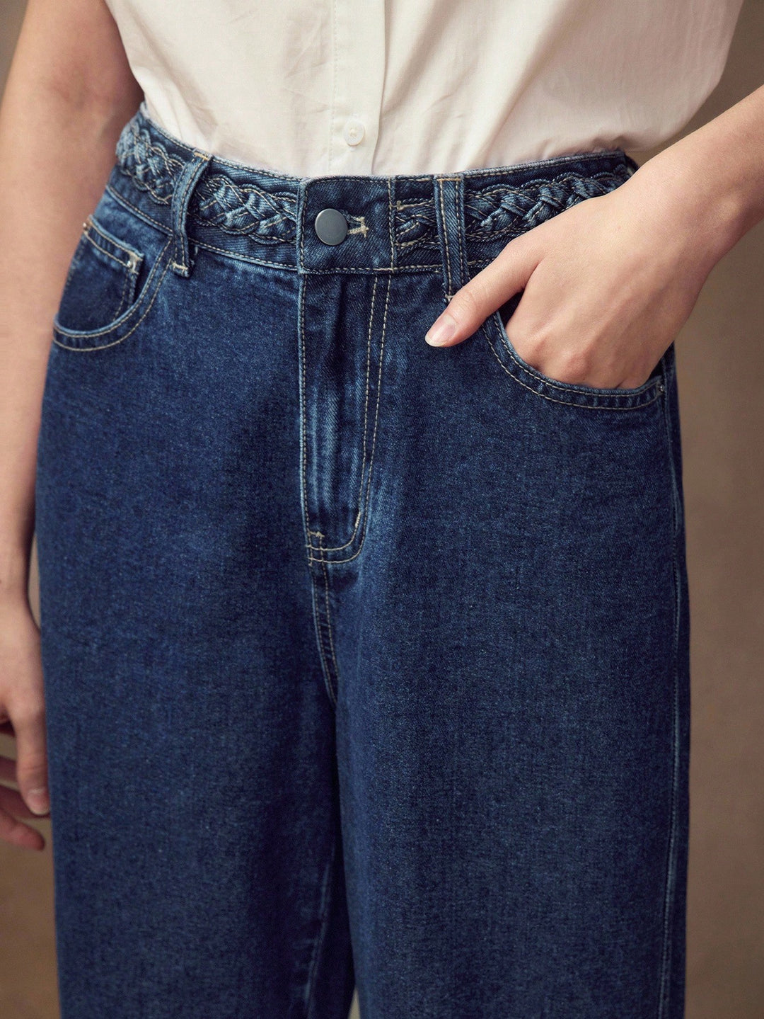 Jeans SHEIN, albastru