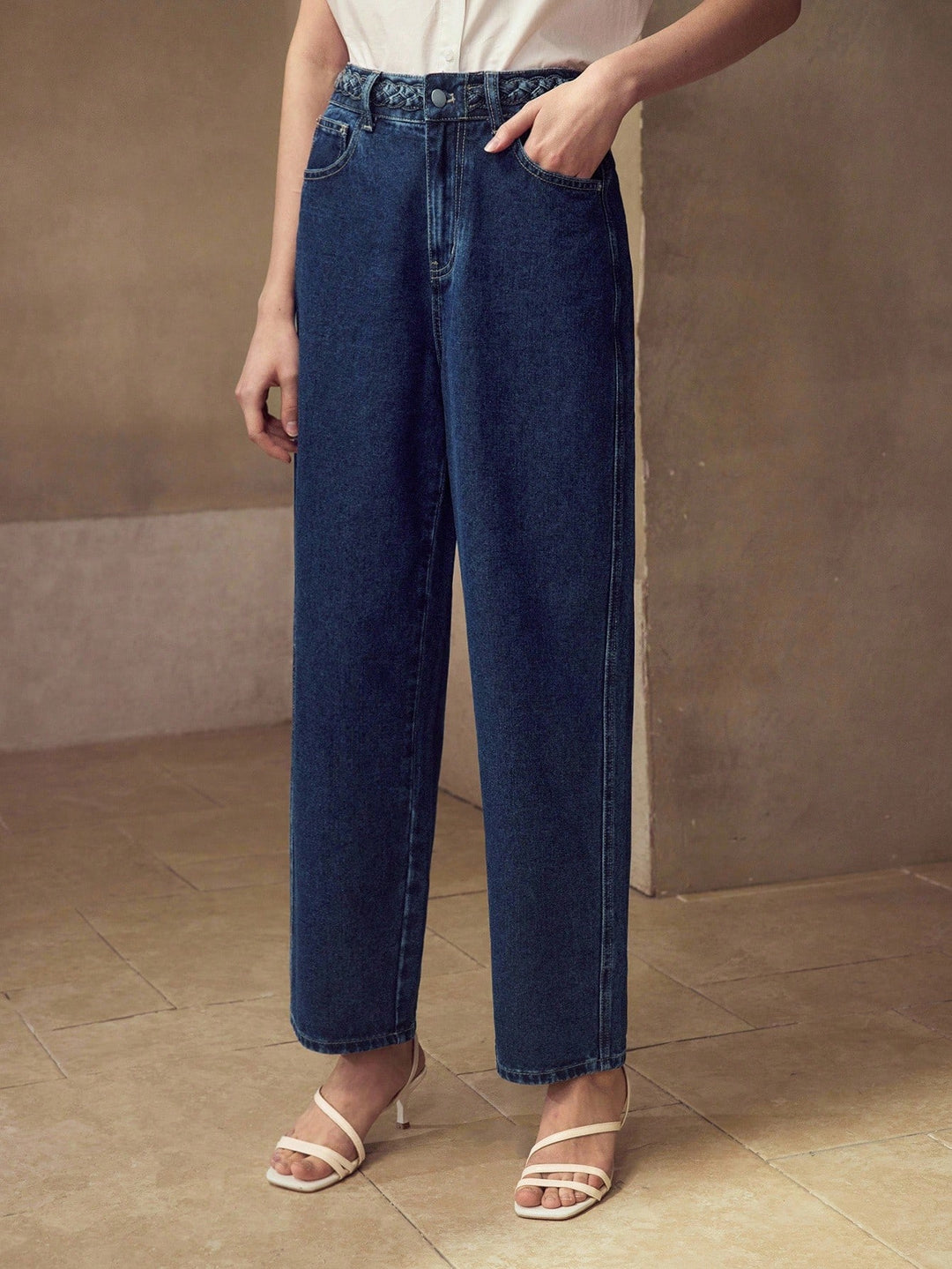Jeans SHEIN, albastru