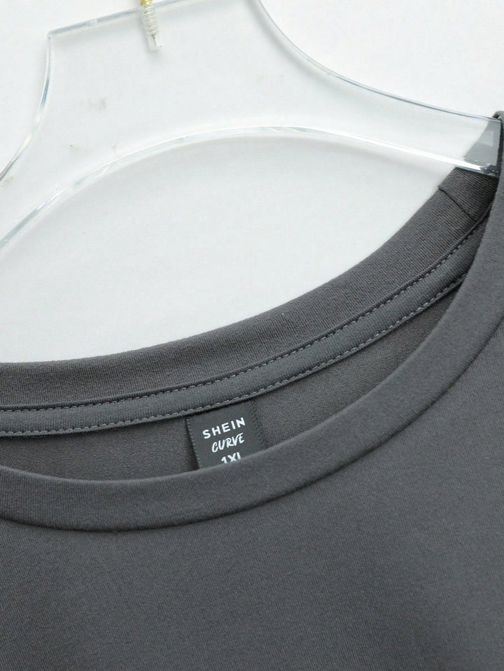Tricou SHEIN, portocaliu
