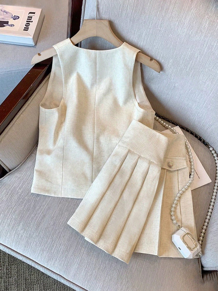 Costum SHEIN, portocaliu