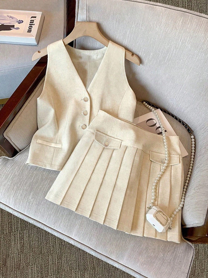 Costum SHEIN, portocaliu