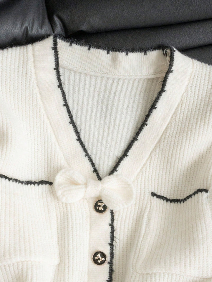 Cardigan SHEIN, alb