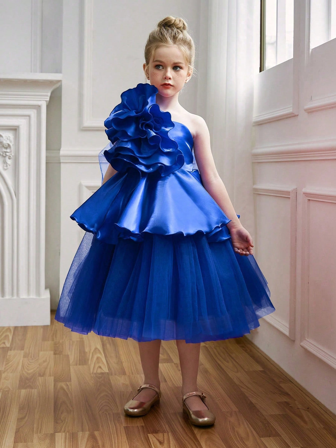 Rochie pentru fete SHEIN, albastru