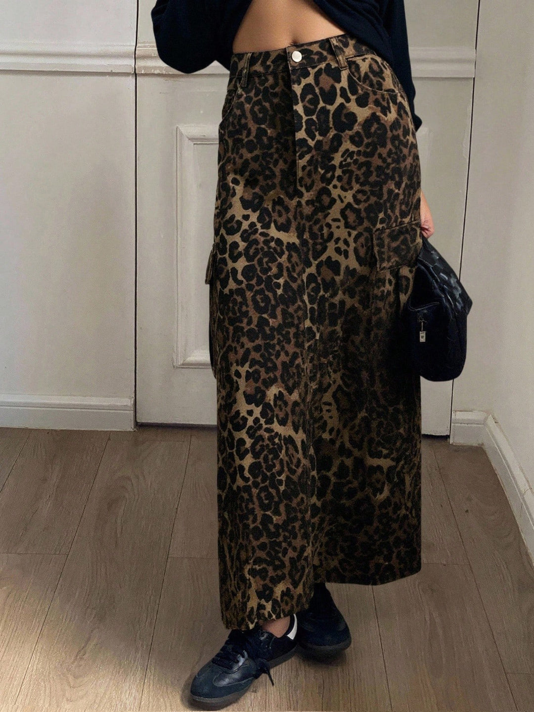 SHEIN maxi szoknya, többszínű