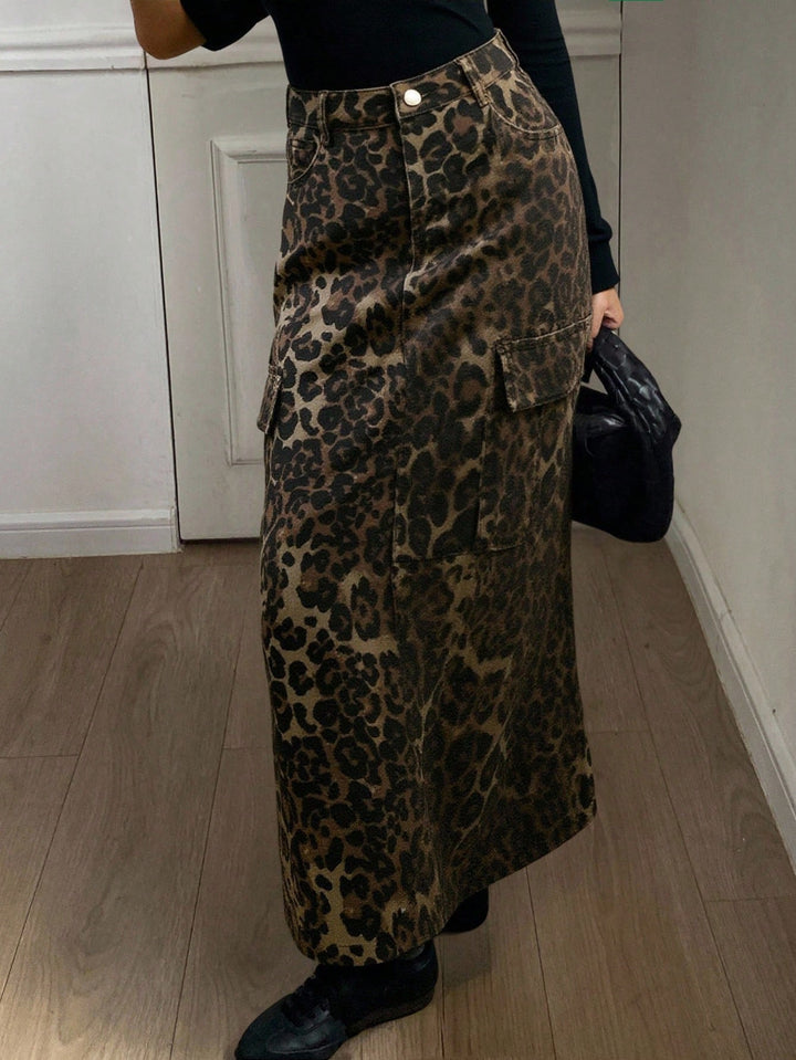 SHEIN maxi szoknya, többszínű