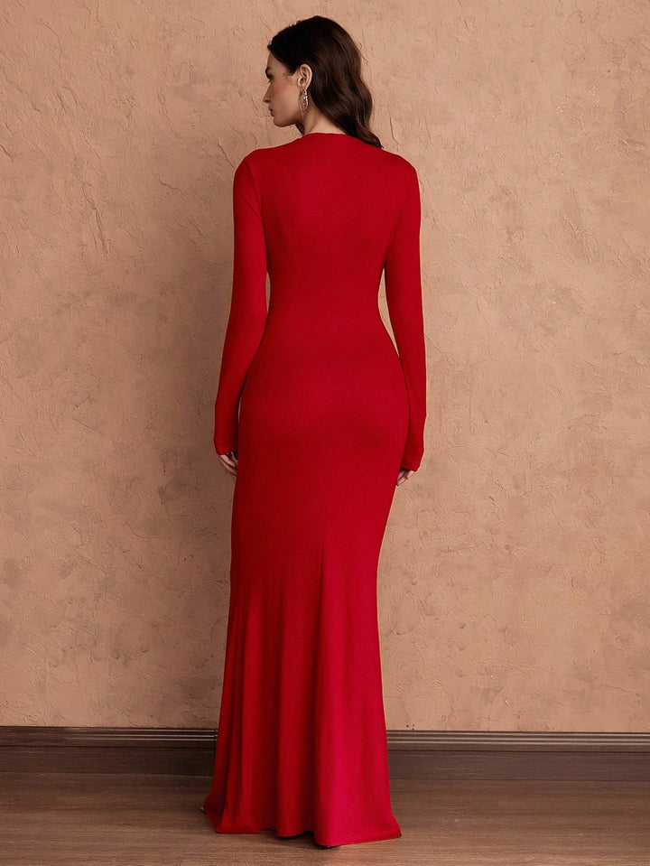 SHEIN Maxi ruha, piros