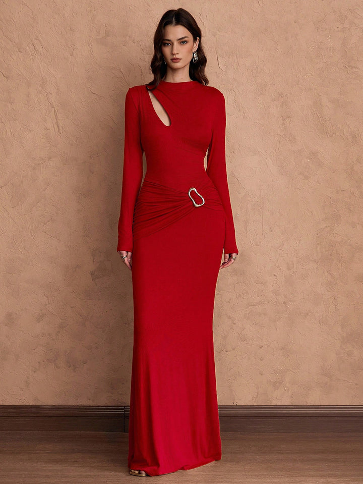 SHEIN Maxi ruha, piros