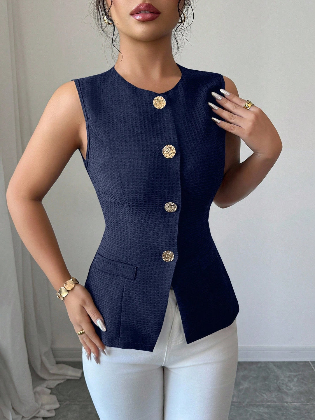 Top SHEIN, albastru