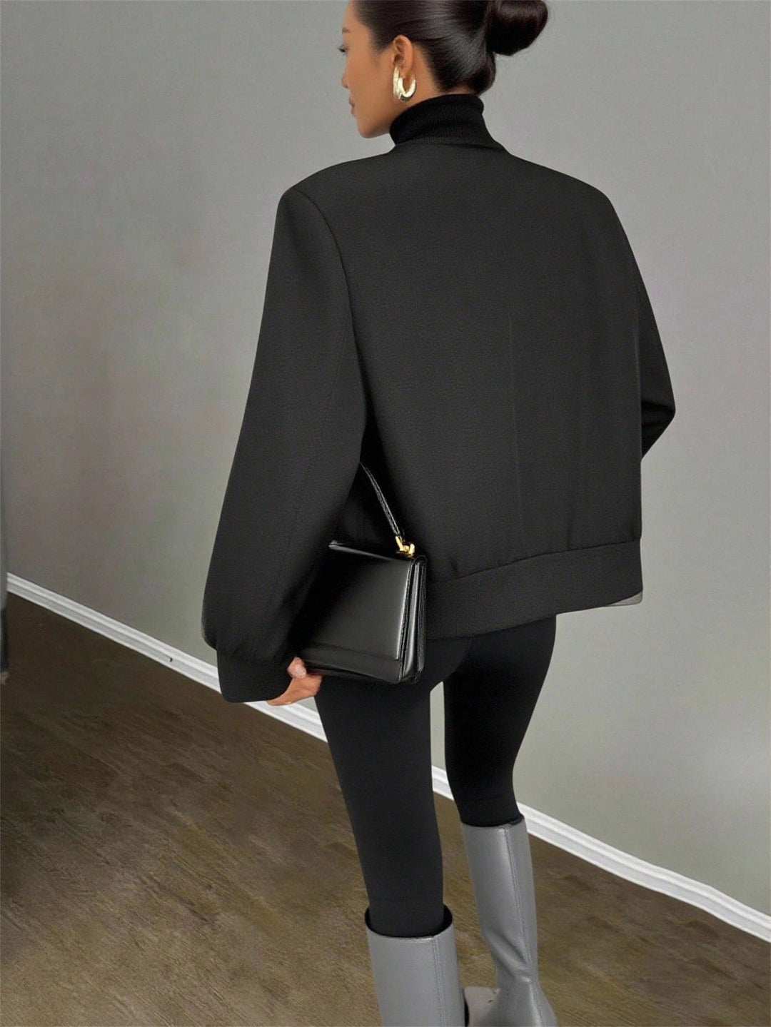 Palton SHEIN, negru