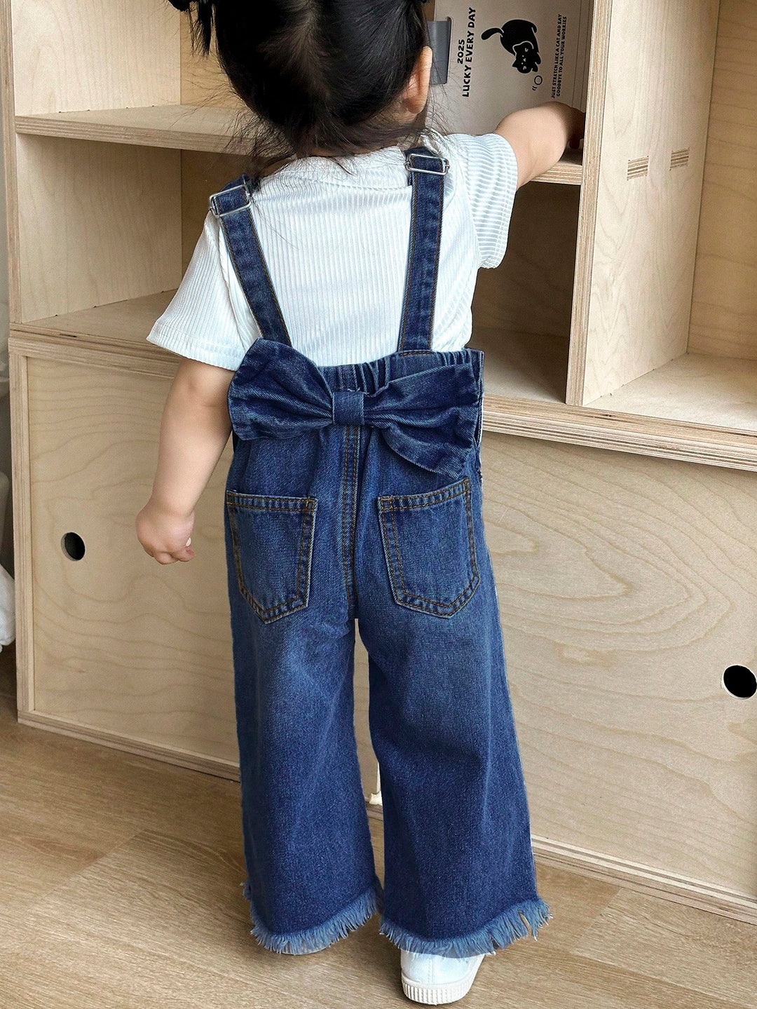 Salopetă de denim SHEIN, albastru