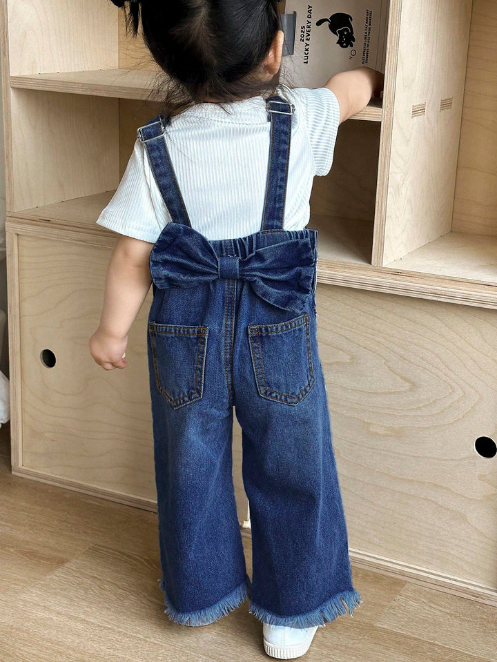 Salopetă de denim SHEIN, albastru
