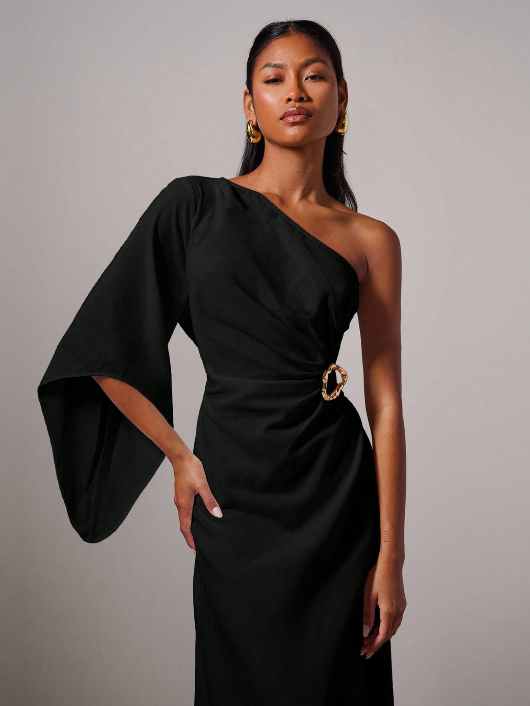 SHEIN maxiruha, fekete